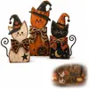 Tendência de moda transfronteiriça novo conjunto de decoração vintage de fantasma de madeira