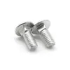 En Stock Tornillos de Carruaje de Acero Inoxidable 316 de Cabeza Redonda Pequeña M6-M12 Tornillos de Carruaje Tornillos para Estanterías