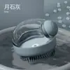 Guante Cepillo para Baño de Mascotas, Peine Flotante Masajeador para Gatos, Cepillo para Perros para Eliminar Pelo Enredado, Suministros de Limpieza de Pelo de Perro