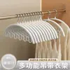 Cabide Ondulado para Lingerie e Camisolas, Uso em Dormitórios e Residências, Cabide de Plástico Revestido que Não Marca Roupas, Cabide de Roupas de Barra Única