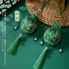 Saquinho com Cordão para o Festival do Meio Outono, Saquinho de Brocado Aromático, Saquinho Vazio, Ornamento Portátil Hanfu, Ornamento para Carro Estilo Antigo, Sacola de Presente