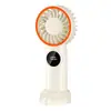 Alta potencia de viento, ultra silencioso, nuevo modelo 2026, ventilador de mano mini, ventilador de mano portátil de bolsillo recargable por USB