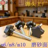 38Mm8M6M10 Parafusos de Mão Pentagonais Parafusos Cabeça de Flor de Ameixa de Plástico Parafusos com Cabo de Plástico Nylon Venda Quente