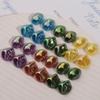Parche de resina cóncavo-convexo con forma especial, con purpurina perlada retro, accesorios para hacer pendientes, tocados, fundas para teléfono móvil, venta al por mayor