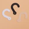 Gancho de pregunta transparente de punto de fábrica gancho para calcetines gancho transparente gancho de plástico para exhibición de sombreros gancho para toallas