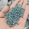 Jade A azul marinho para ábaco com furo grande contas de ábaco jade contas soltas jade verde oleoso fivela anéis espaçadores acessórios para joias contas feitas à mão
