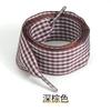 Nuevos Cordones de Estilo Coreano Ins Frescos y Dulces de Cuadros de Colores Adecuados para Zapatos de Entrenamiento Alemanes, Zapatos de Carrera y Zapatos de Lona
