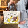 Bolso de Lona de Moda para Mujer 2026 Nuevo Modelo Bolso Tote Bolsa para Lonchera Minibolsa de Mano Bolsa para Almuerzo de Estudiante y Viajero al por Mayor