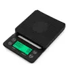 Balanza Digital para Café Preparado a Mano Balanza de Temporización Multifunción Balanza de Medición de Alimentos para Bar de Té con Leche Cocina 5Kg0.1G