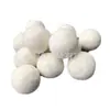 Suministro en stock 7.5cm bola de lana roja verde bola de fieltro de colores bola secadora Patrón de tierra