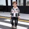 Conjunto Elegante para Niños Primavera y Otoño 2026 Nuevo Modelo, Ropa Casual Fresca de Otoño para Niños Pequeños, Conjunto de Tres Piezas con Camisa de Manga Larga para Bebé