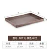 Bandeja Rectangular Plástico melamina Habitación de Hotel Vaso de Agua Bandeja de Té Japonesa Almacenamiento Exhibición Bandeja Restaurante Comercial