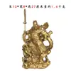 Estatua de Cobre Guan Gong de Yang Tongji sobre Dragón, Adorno de Cobre Guan Di Guan Gong de Pie, Regalo para el Hogar y la Tienda