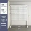 Prateleira de Chão com Painel Perfurado Vertical Estante de Mesa Armazenamento de Parede Rack de Exibição Estante de Livros para Mesa de Estudo em Casa