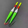 Flotador Luminoso Electrónico para Uso de Día y Noche, Flotador de Pesca de Plástico con Batería, Flotador Luminoso, Equipo de Pesca, Flotador Vertical para Pesca Nocturna