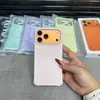 Capa de Celular com Padrão de Ondas Adequada para iPhone 17 Pro Max, Design de Botão Magnético de Cobertura Total, Capa de Silicone Líquido com Quatro Cantos à Prova de Choque para Apple 16