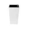 Plástico Quadrado Sala de Estar Doméstico Simples Paraíso Pássaro Brilhante Kwai Fortune Tree Vaso de Flores Auto-Absorvente para Interior Fornecimento Direto da Fábrica