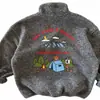 Sudadera Infantil Estilo Otoño/Invierno 2026 Polo para Niños con Forro Polar Polar de Doble Cara Estampado de Ilustración Capa Base Cálida Casual