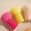 Puff de Maquiagem Almofada de Ar Cabeça de Cogumelo Colorido Ovo de Beleza Macio Cabacinha Puff para Pó Seco e Úmido Esponja de Maquiagem Ovo Ovo de Beleza Lote