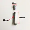 Ruedas de Maleta 6mm-8mm Remache Tornillo Dedicado Varilla de Unión Rueda de Estuche Reparación de Equipaje Remache de Reemplazo