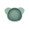Tigela de Silicone de Grau Alimentício para Crianças, Louça para Bebês Comerem, Tigela de Comida, Louça de Treinamento, Prato para Crianças Pequenas Resistente a Altas Temperaturas