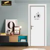 Fábrica de Portas de Madeira Conjunto Ecológico Porta Porta Interna Porta Reforçada Porta de Quarto Porta de Madeira Maciça Composta Porta Nórdica Sem Pintura