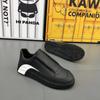 Zapatos Casuales para Hombre Estilo Coreano Slip-On Trbottomyy 2024 Primavera y Otoño Estilo Único Suela de Bolsa Cómoda Marca Trbottomyy Versátiles para Pareja