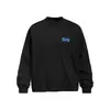 Camiseta Masculina Casual de Manga Longa com Estampa de Letras High Street Americana Marca Tendência Primavera e Outono Gola Redonda Top Camiseta INS