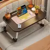 Mesita de noche, mesa plegable, escritorio para estudiantes, escritorio de dormitorio, soporte para portátil, escritorio de oficina, escritorio para perezosos