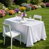 Amazon Transfronteiriça Outdoor Hotel Casamento Banquete Casamento Toalha de Mesa Quadrada de Cetim Toalha de Mesa Redonda Toalha de Mesa de Festa