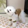 Roupas para Cachorro com Puxador em Lã, Novas Roupas de Outono e Inverno para Gatos e Cães Pequenos, 25 Jaquetas de Lã para Bichon Frisé