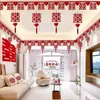 Layout de quarto de casamento terno de casamento do noivo palavra feliz flor teto do quarto conjunto completo de decoração da sala de estar suprimentos de casamento grande