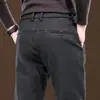 Pantalones Casuales Largos para Hombre Uniforme de Trabajo Otoño e Invierno Sueltos Rectos Ajustados Ligeros de Negocios Pantalones Nuevos 2024