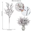 Explosões Transfronteiriças 50cm Zen Simulação Galhos de Flor de Cerejeira Decoração de Casa Realista Cor de Carne Pequena Flor de Pessegueiro Galhos Secos Arranjo de Flores para Sala de Chá