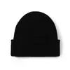 Chapéu de Inverno Personalizado de Malha Grossa de Camada Dupla Cor Sólida Unissex para Frio Rosto Pequeno Grande Circunferência da Cabeça Lã Importada Chapéu Outono/Inverno Transfronteiriço