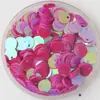 Lentejuelas de agujero en el borde de 6 mm para manualidades DIY, lentejuelas infantiles, cuentas, accesorios para zapatos, sombreros, disfraces de baile, vestidos de novia y danza del vientre