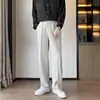 Comercio Exterior Transfronterizo Amazon Aliexpress Pantalones Casuales Caídos para Hombre 2026 Estilo Nuevo de Primavera Pantalones Largos Sueltos Venta al por Mayor en Stock