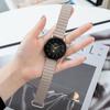 Pulseira Esportiva de Couro com Padrão Lichia Adequada para Huawei Gt5/4 Couro Genuíno Watch3Pro Glory Magic2 Homens e Mulheres