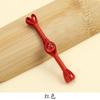 Botón de hebilla de cheongsam Le Mei, hebilla de cola de milano china, botón retro tejido a mano, hebilla decorativa de estilo nacional Hanfu