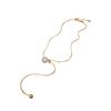 Collar de plata en forma de Y de estilo francés, cadena de clavícula larga de perlas para mujer, cadena de suéter de alta calidad, accesorios de otoño e invierno, extraíbles y ajustables