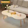 Mesa de centro, sala de estar, apartamento pequeño, mesa de té, mesa de comedor moderna, sofá minimalista, mesa pequeña, adecuada para apartamentos de alquiler, balcón, ocio