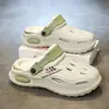 Novas Pantufas de Algodão Masculinas de Inverno com Forro de Pelúcia, Quentes e de Uso Duplo, Pantufas Fechadas Antiderrapantes para Casal para Casa, Sapatos de Algodão Engrossados à Prova de Frio