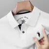 Algodón Verano Nuevo Producto Camisa Polo Paul Camiseta de Manga Corta para Hombre Cuello Americano Casual Logo de Pony Camiseta de Media Manga para Hombre