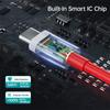 Cabo 8A é Adequado para Celular Oneplus Realme Oppo Cabo de Carregamento Rápido Cabo de Dados 100W Cabo de Carregamento 12A Tipo-C Personalização