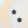 Dulce estrella de cara sonriente genial parche de plástico brillante accesorios de joyería diy horquilla pinza funda para teléfono agujero zapatos flor