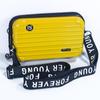 Saco de viagem personalizado do PC Macaron saco cosmético para EVA bandeja interna caixa de embalagem 7 polegadas estrela pai bolsa de mão impressão UV