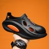 Pantuflas Baotou para Hombre Verano Suela Gruesa Sensación Dung Conducción Sandalias de Doble Propósito Playa Deportes Ropa Exterior Antideslizantes Zapatos Cueva