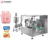 Máquina de envasado automático de bolsa prefabricada tipo bolsa para gránulos, salsa, líquido; Máquina de envasado con dosificador de tornillo para polvo
