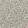 Tela Estampada con Pasta al Agua de Primavera y Verano Tela Floral Rosa Perla Tela para Top Sling de Moda Ropa Casual Material