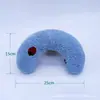 Almofada de Gato Brinquedo Pet Almofada de Pelúcia para Gato Amazon Almofada Pequena em Formato U Almofada para Pet